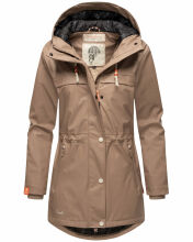 Navahoo Rainy Forest Damen Regenjacke B935 Taupe Größe XL - Gr. 42