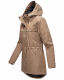 Navahoo Rainy Forest Damen Regenjacke B935 Taupe Größe XL - Gr. 42