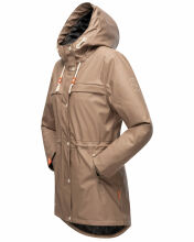 Navahoo Rainy Forest Damen Regenjacke B935 Taupe Größe XXXL - Gr. 46