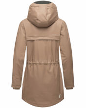 Navahoo Rainy Forest Damen Regenjacke B935 Taupe Größe XXXL - Gr. 46