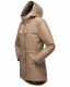 Navahoo Rainy Forest Damen Regenjacke B935 Taupe Größe XXXL - Gr. 46