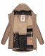 Navahoo Rainy Forest Damen Regenjacke B935 Taupe Größe XXXL - Gr. 46