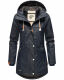Navahoo Rainy Forest Damen Regenjacke B935 Navy Größe XL - Gr. 42