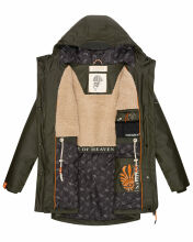 Navahoo Rainy Forest Damen Regenjacke B935 Dark Olive Größe XS - Gr. 34