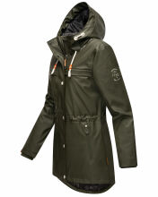 Navahoo Rainy Forest Damen Regenjacke B935 Dark Olive Gr&ouml;&szlig;e XXL - Gr. 44