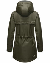 Navahoo Rainy Forest Damen Regenjacke B935 Dark Olive Gr&ouml;&szlig;e XXL - Gr. 44