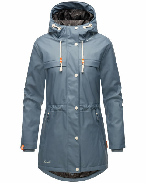 Navahoo Rainy Forest Damen Regenjacke B935 Dusty Blue Größe S - Gr. 36