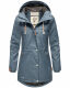 Navahoo Rainy Forest Damen Regenjacke B935 Dusty Blue Größe S - Gr. 36