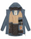 Navahoo Rainy Forest Damen Regenjacke B935 Dusty Blue Größe S - Gr. 36