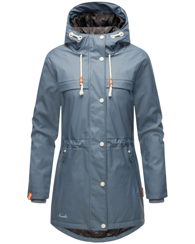Navahoo Rainy Forest Damen Regenjacke Dusty Blue