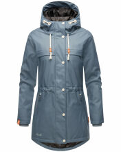 Navahoo Rainy Forest Damen Regenjacke B935 Dusty Blue...