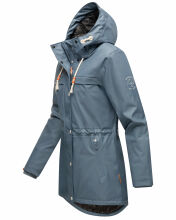 Navahoo Rainy Forest Damen Regenjacke B935 Dusty Blue Gr&ouml;&szlig;e L - Gr. 40