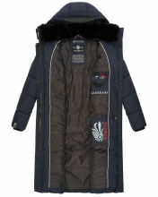 Marikoo Reliziaa Damen Winterjacke B936 Navy Größe M - Gr. 38