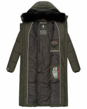 Marikoo Reliziaa Damen Winterjacke B936 Dark Olive Größe XXL - Gr. 44