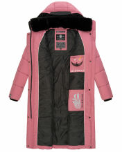Marikoo Reliziaa Damen Winterjacke B936 Dunkel Rosa Gr&ouml;&szlig;e M - Gr. 38