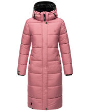 Marikoo Reliziaa Damen Winterjacke B936 Dunkel Rosa Gr&ouml;&szlig;e XXL - Gr. 44