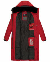 Marikoo Reliziaa Damen Winterjacke B936 Rot Größe XS - Gr. 34
