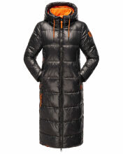Navahoo Schmuseengel Damen Winterjacke B937 Schwarz Größe XXL - Gr. 44