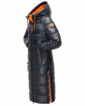 Navahoo Schmuseengel Damen Winterjacke B937 Navy Gr&ouml;&szlig;e L - Gr. 40