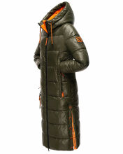 Navahoo Schmuseengel Damen Winterjacke B937 Dark Olive Gr&ouml;&szlig;e M - Gr. 38