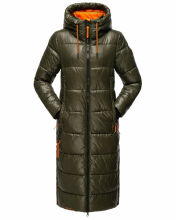 Navahoo Schmuseengel Damen Winterjacke B937 Dark Olive Größe XXL - Gr. 44