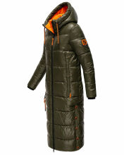Navahoo Schmuseengel Damen Winterjacke B937 Dark Olive Größe XXL - Gr. 44