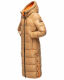 Navahoo Schmuseengel Damen Winterjacke B937 Camel Größe XS - Gr. 34