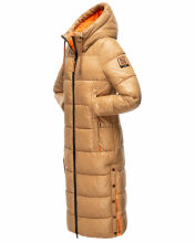 Navahoo Schmuseengel Damen Winterjacke B937 Camel Größe L - Gr. 40