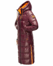 Navahoo Schmuseengel Damen Winterjacke B937 Weinrot Gr&ouml;&szlig;e L - Gr. 40