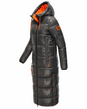 Navahoo Schmuseengel Damen Winterjacke B937 Anthrazit Größe XS - Gr. 34