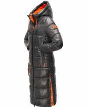 Navahoo Schmuseengel Damen Winterjacke B937 Anthrazit Größe L - Gr. 40