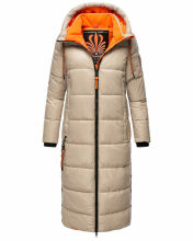 Navahoo Schmuseengel Damen Winterjacke B937 Taupe Gr&ouml;&szlig;e S - Gr. 36