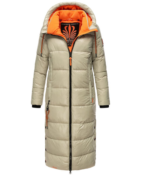 Navahoo Schmuseengel Damen Winterjacke B937 Kiesel Grau Größe XS - Gr. 34
