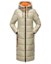 Navahoo Schmuseengel Damen Winterjacke B937 Kiesel Grau Größe XS - Gr. 34