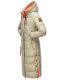 Navahoo Schmuseengel Damen Winterjacke B937 Kiesel Grau Größe XS - Gr. 34