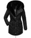 Navahoo Sweety Delux Damen Winterjacke B938 Schwarz Größe S - Gr. 36