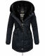 Navahoo Sweety Delux Damen Winterjacke B938 Blau Größe XS - Gr. 34