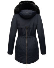 Navahoo Sweety Delux Damen Winterjacke B938 Blau Gr&ouml;&szlig;e M - Gr. 38
