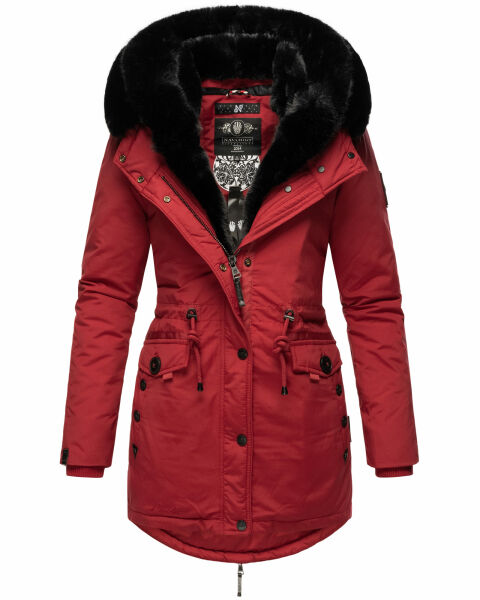 Navahoo Sweety Delux Damen Winterjacke B938 Blood Red Größe XS - Gr. 34