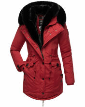 Navahoo Sweety Delux Damen Winterjacke B938 Blood Red Größe S - Gr. 36
