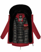 Navahoo Sweety Delux Damen Winterjacke B938 Blood Red Größe S - Gr. 36