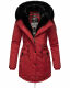 Navahoo Sweety Delux Damen Winterjacke B938 Blood Red Größe S - Gr. 36