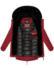 Navahoo Sweety Delux Damen Winterjacke B938 Blood Red Gr&ouml;&szlig;e XL - Gr. 42