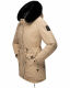 Navahoo Sweety Delux Damen Winterjacke B938 Taupe Größe XS - Gr. 34