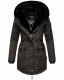 Navahoo Sweety Delux Damen Winterjacke B938 Anthrazit Größe XS - Gr. 34