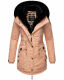 Navahoo Sweety Delux Damen Winterjacke B938 Rosa Größe L - Gr. 40