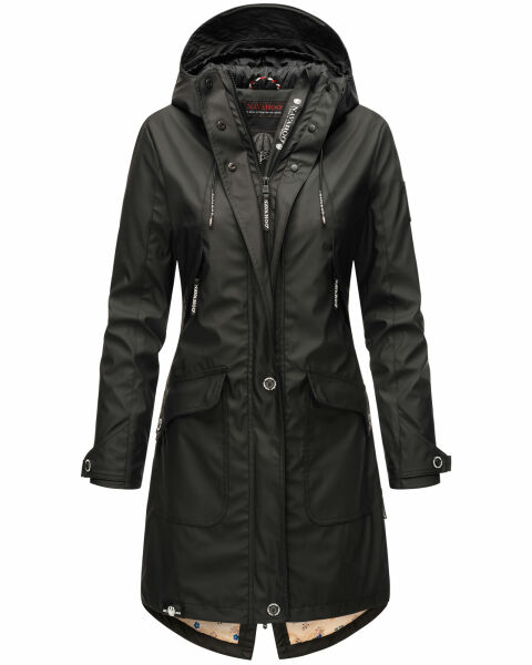 Navahoo Schötchen Damen Winterjacke B939 Schwarz Größe M - Gr. 38