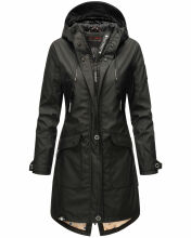 Navahoo Schötchen Damen Winterjacke B939 Schwarz...