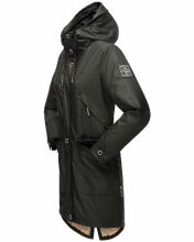 Navahoo Schötchen Damen Winterjacke B939 Schwarz Größe M - Gr. 38