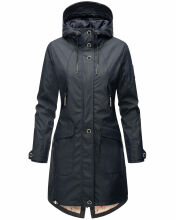 Navahoo Sch&ouml;tchen Damen Winterjacke B939 Navy Gr&ouml;&szlig;e M - Gr. 38